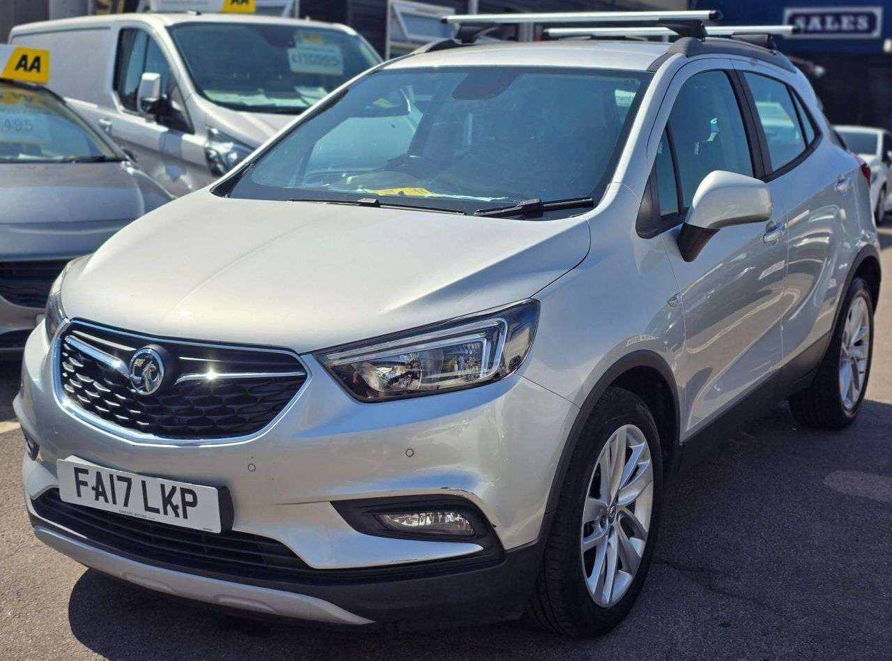 A 2017 VAUXHALL MOKKA X 1.4i Turbo Design Nav SUV 5dr Petrol Manual Euro 6 (s/s) (140 ps) ROOF RAIL A 2017 VAUXHALL MOKKA X 1.4i Turbo Design Nav SUV 5dr Petrol Manual Euro 6 (s/s) (140 ps) ROOF RAIL