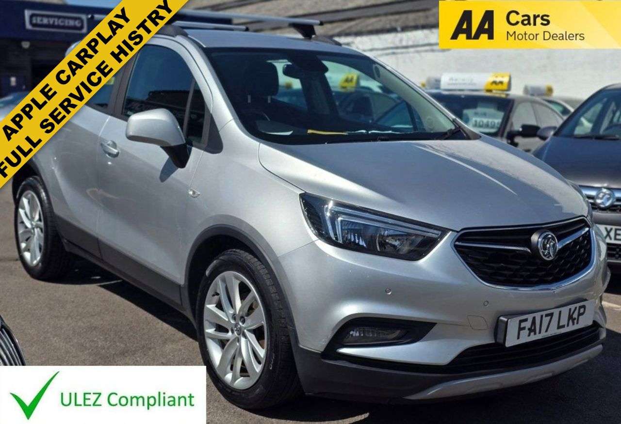 A 2017 VAUXHALL MOKKA X 1.4i Turbo Design Nav SUV 5dr Petrol Manual Euro 6 (s/s) (140 ps) ROOF RAIL A 2017 VAUXHALL MOKKA X 1.4i Turbo Design Nav SUV 5dr Petrol Manual Euro 6 (s/s) (140 ps) ROOF RAIL