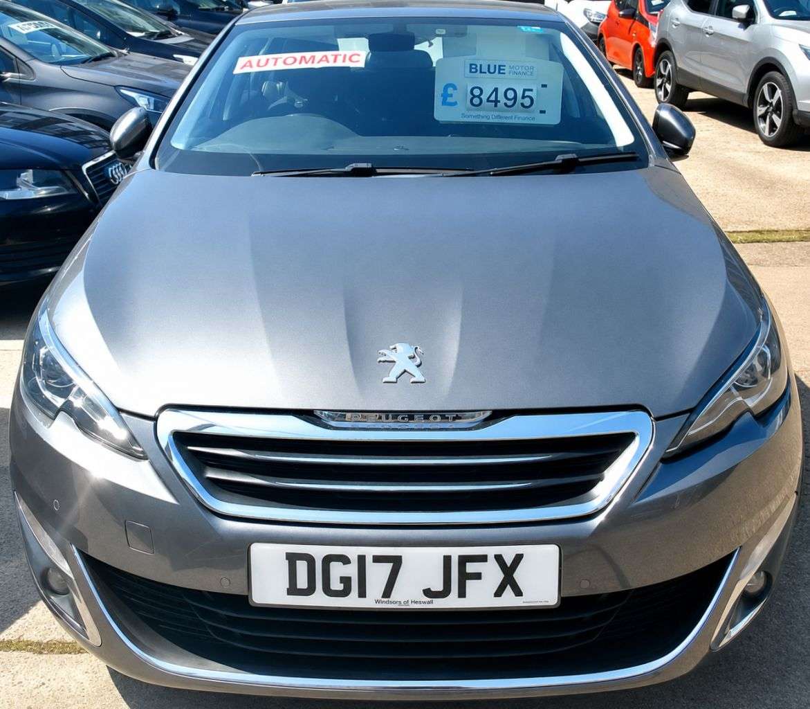 A 2017 PEUGEOT 308 1.2 AUTOMATIC PureTech Allure Hatchback 5dr Petrol EAT Euro 6 (s/s) (130 ps A 2017 PEUGEOT 308 1.2 AUTOMATIC PureTech Allure Hatchback 5dr Petrol EAT Euro 6 (s/s) (130 ps