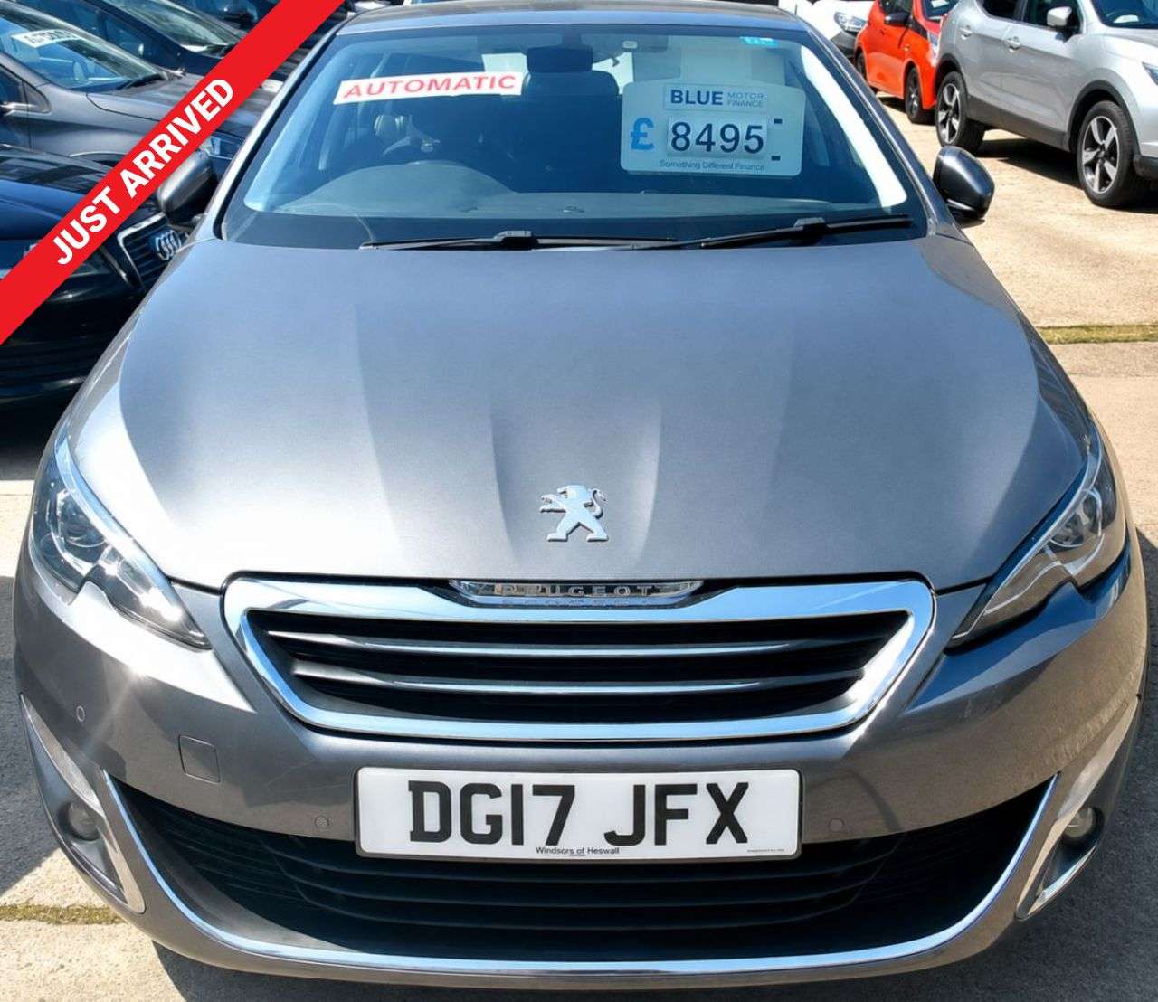A 2017 PEUGEOT 308 1.2 AUTOMATIC PureTech Allure Hatchback 5dr Petrol EAT Euro 6 (s/s) (130 ps A 2017 PEUGEOT 308 1.2 AUTOMATIC PureTech Allure Hatchback 5dr Petrol EAT Euro 6 (s/s) (130 ps