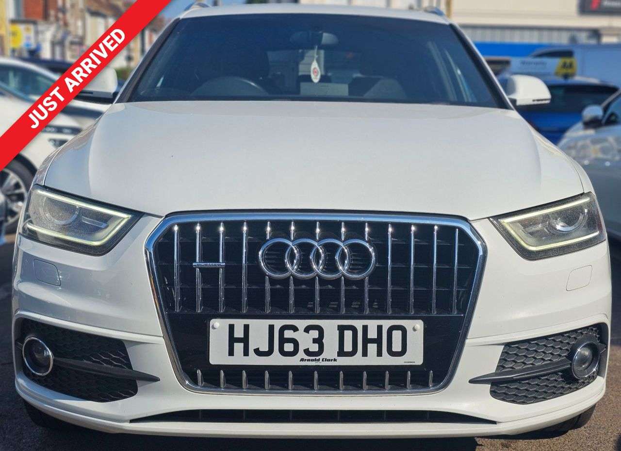A 2013 AUDI Q3 2.0 TFSI S line SUV 5dr Petrol Manual quattro Euro 5 (s/s) (170 ps) HALF LE A 2013 AUDI Q3 2.0 TFSI S line SUV 5dr Petrol Manual quattro Euro 5 (s/s) (170 ps) HALF LE