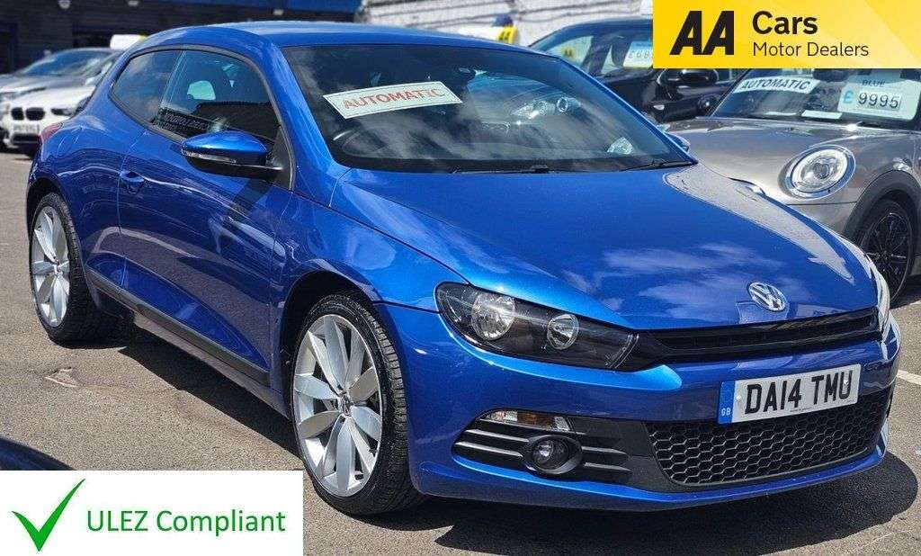 A 2014 VOLKSWAGEN SCIROCCO 2.0 AUTOMATIC TSI GT Hatchback 3dr Petrol DSG Euro 5 (Leather, Nav) (210 ps A 2014 VOLKSWAGEN SCIROCCO 2.0 AUTOMATIC TSI GT Hatchback 3dr Petrol DSG Euro 5 (Leather, Nav) (210 ps