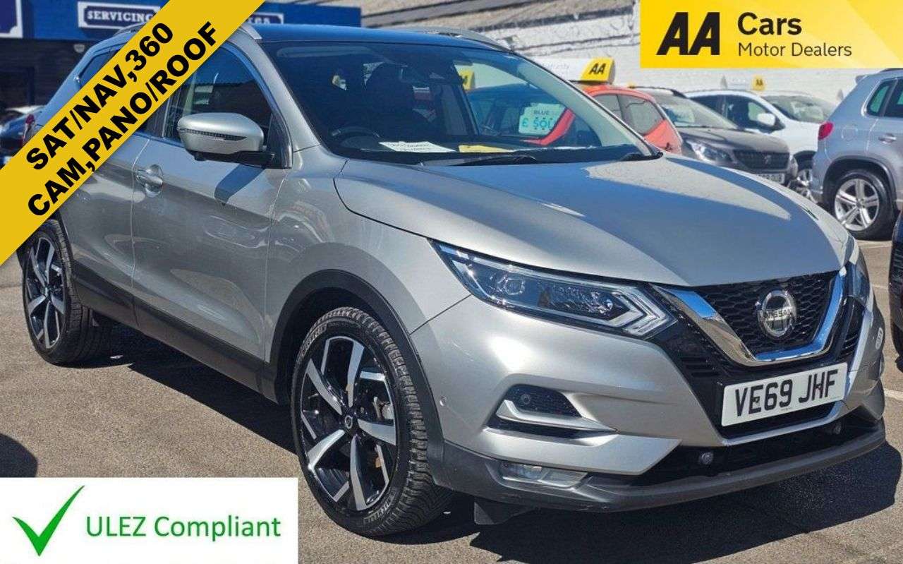 A 2019 NISSAN QASHQAI AUTOMATIC 1.3 DIG-T Tekna SUV 5dr Petrol DCT Auto Euro 6 (s/s) (160 ps) 360 A 2019 NISSAN QASHQAI AUTOMATIC 1.3 DIG-T Tekna SUV 5dr Petrol DCT Auto Euro 6 (s/s) (160 ps) 360