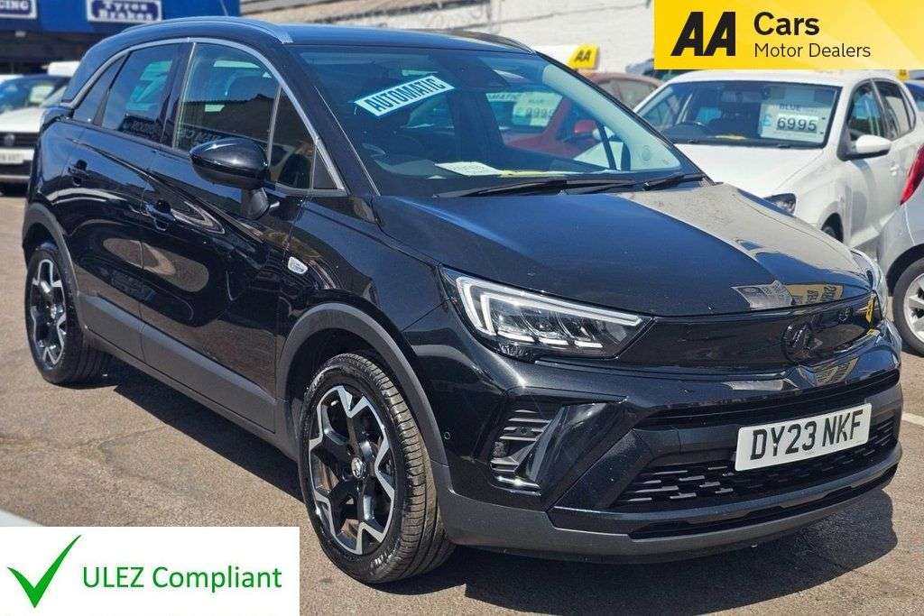 A 2023 VAUXHALL CROSSLAND 1.2 AUTOMATIC Turbo Ultimate SUV 5dr Petrol Auto Euro 6 (s/s) (130 ps) SAT/ A 2023 VAUXHALL CROSSLAND 1.2 AUTOMATIC Turbo Ultimate SUV 5dr Petrol Auto Euro 6 (s/s) (130 ps) SAT/