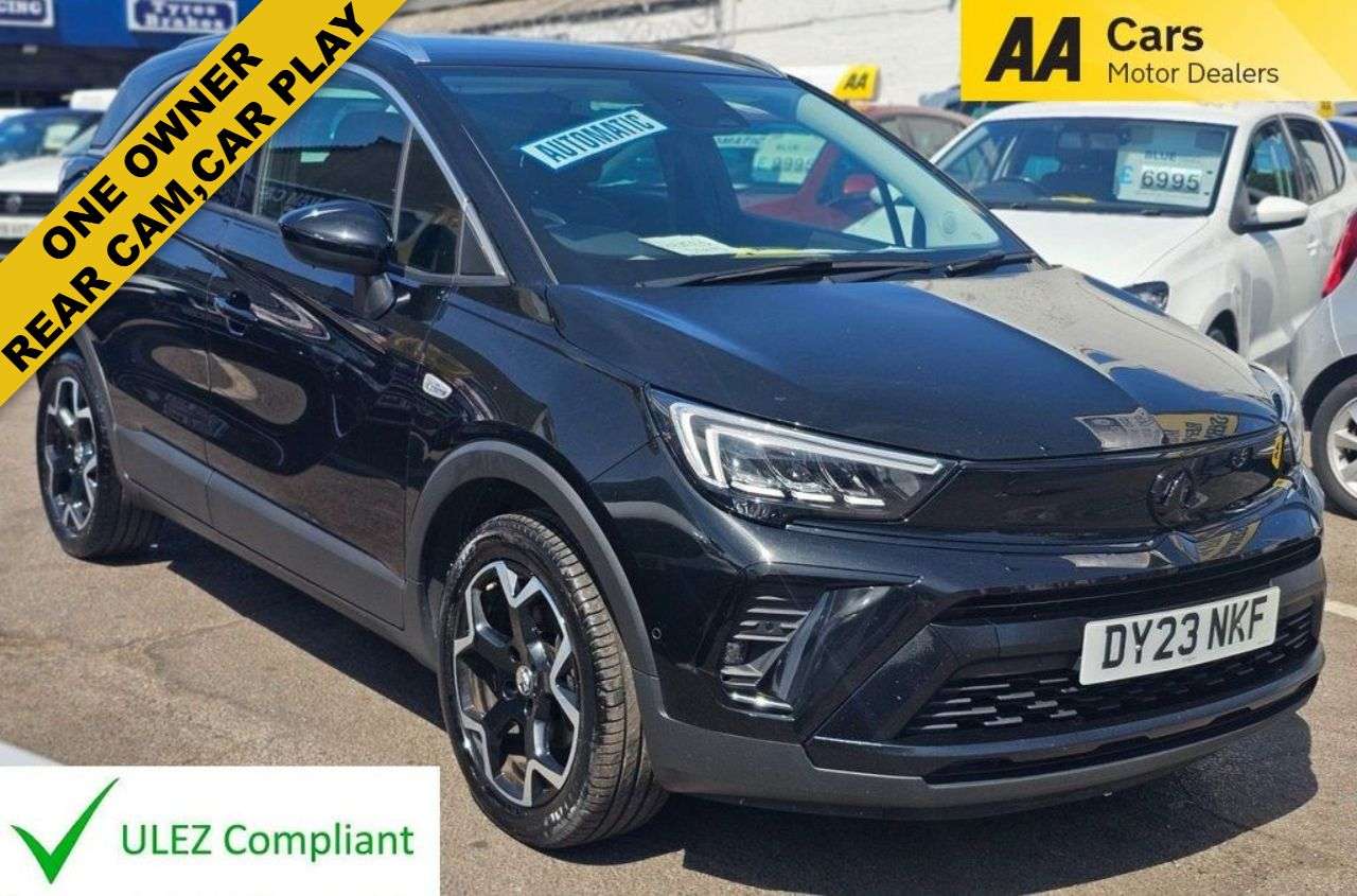 A 2023 VAUXHALL CROSSLAND 1.2 AUTOMATIC Turbo Ultimate SUV 5dr Petrol Auto Euro 6 (s/s) (130 ps) SAT/ A 2023 VAUXHALL CROSSLAND 1.2 AUTOMATIC Turbo Ultimate SUV 5dr Petrol Auto Euro 6 (s/s) (130 ps) SAT/