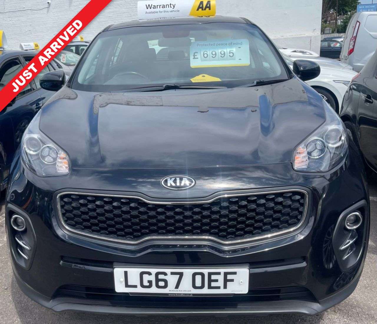 A 2017 KIA SPORTAGE 1.6 GDi 1 SUV 5dr Petrol Manual Euro 6 (s/s) (130 bhp) AC, PARK ASSIST, CRU A 2017 KIA SPORTAGE 1.6 GDi 1 SUV 5dr Petrol Manual Euro 6 (s/s) (130 bhp) AC, PARK ASSIST, CRU