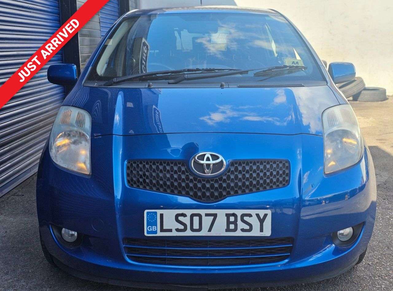 A 2007 TOYOTA YARIS AUTOMATIC 1.3 SR Hatchback 5dr Petrol Multimode (136 g/km, 85 bhp) VERY GOO A 2007 TOYOTA YARIS AUTOMATIC 1.3 SR Hatchback 5dr Petrol Multimode (136 g/km, 85 bhp) VERY GOO