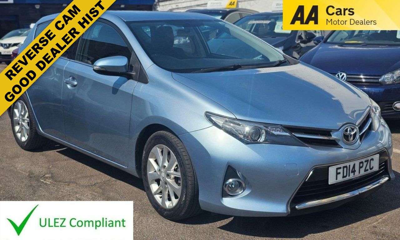 A 2014 TOYOTA AURIS AUTOMATIC 1.6 V-Matic Icon Hatchback 5dr Petrol Multidrive S Euro 5 (132 ps A 2014 TOYOTA AURIS AUTOMATIC 1.6 V-Matic Icon Hatchback 5dr Petrol Multidrive S Euro 5 (132 ps