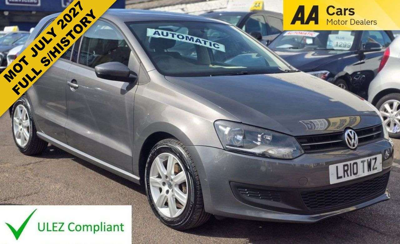 A 2010 VOLKSWAGEN POLO AUTOMATIC 1.4 SE Hatchback 5dr Petrol DSG Euro 5 (85 ps) FULL SERVICE HISTO A 2010 VOLKSWAGEN POLO AUTOMATIC 1.4 SE Hatchback 5dr Petrol DSG Euro 5 (85 ps) FULL SERVICE HISTO