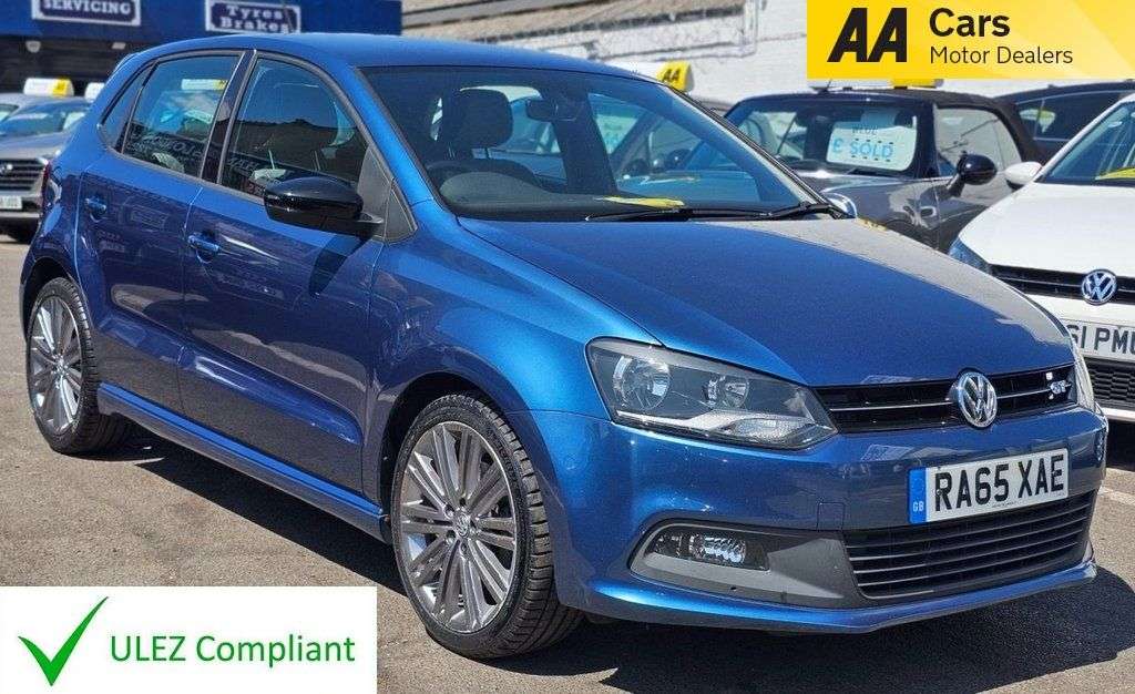 A 2016 VOLKSWAGEN POLO 1.4 TSI BlueMotion Tech ACT BlueGT Hatchback 5dr Petrol Manual Euro 6 (s/s) A 2016 VOLKSWAGEN POLO 1.4 TSI BlueMotion Tech ACT BlueGT Hatchback 5dr Petrol Manual Euro 6 (s/s)
