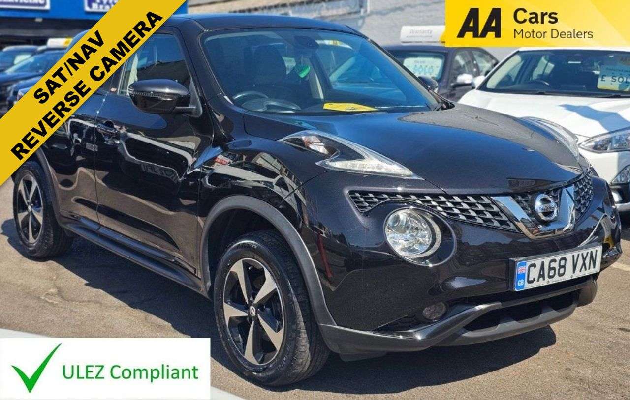 A 2019 NISSAN JUKE 1.6 Bose Personal Edition SUV 5dr Petrol Manual Euro 6 (112 ps) REVERSE CAM A 2019 NISSAN JUKE 1.6 Bose Personal Edition SUV 5dr Petrol Manual Euro 6 (112 ps) REVERSE CAM