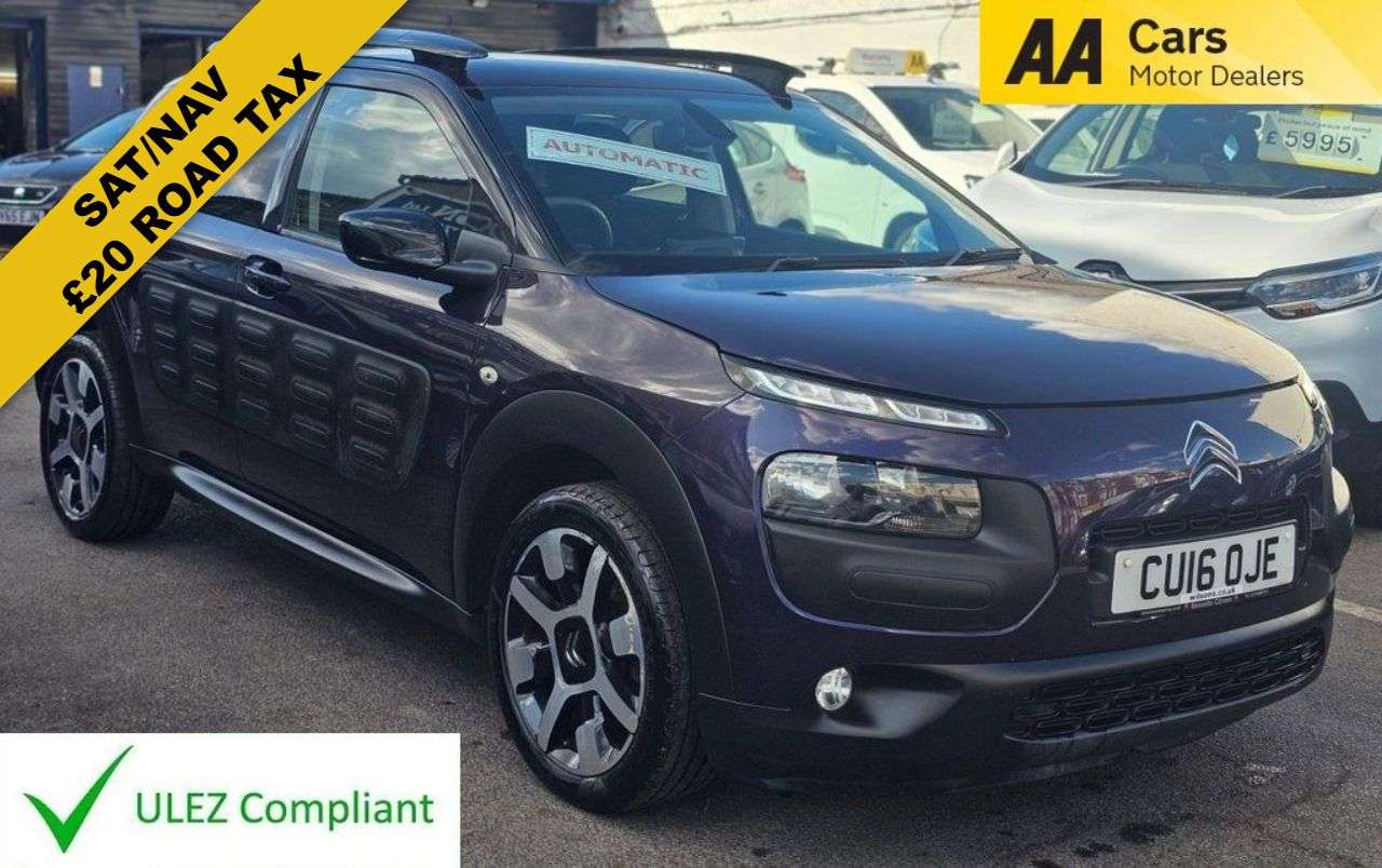 A 2016 CITROEN C4 CACTUS AUTOMATIC 1.2 PureTech Flair Hatchback 5dr Petrol ETG5 Euro 6 (s/s) (82 ps) A 2016 CITROEN C4 CACTUS AUTOMATIC 1.2 PureTech Flair Hatchback 5dr Petrol ETG5 Euro 6 (s/s) (82 ps)