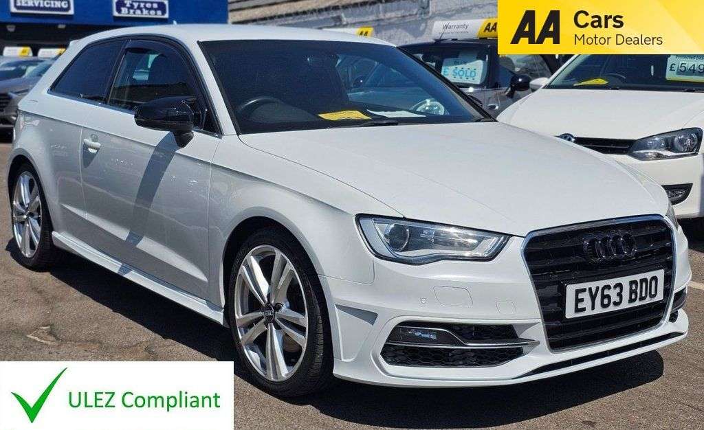 A 2013 AUDI A3 AUTOMATIC 1.8 TFSI S line Hatchback 3dr Petrol S Tronic Euro 6 (s/s) (180 p A 2013 AUDI A3 AUTOMATIC 1.8 TFSI S line Hatchback 3dr Petrol S Tronic Euro 6 (s/s) (180 p