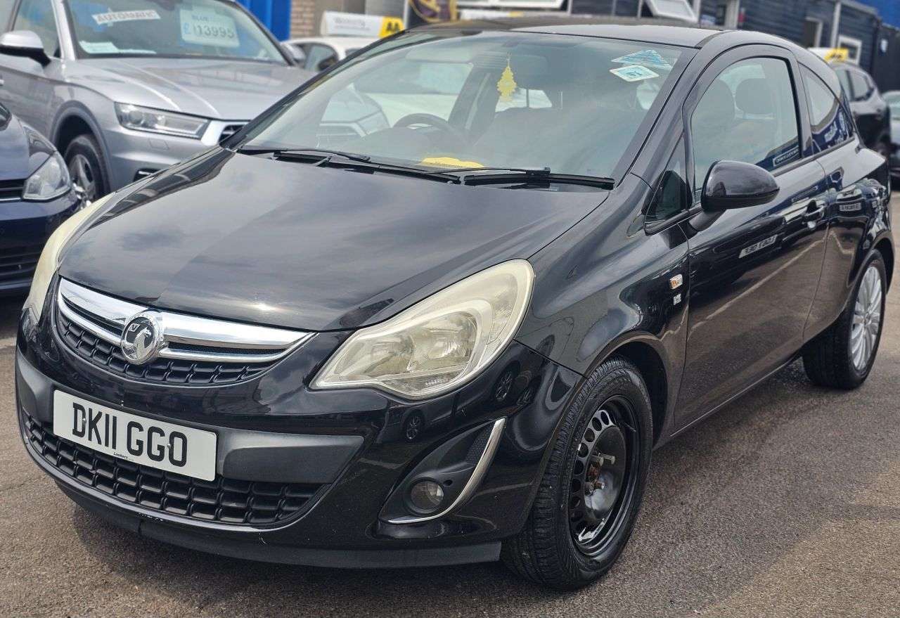 A 2011 VAUXHALL CORSA 1.2 16V Excite Hatchback 3dr Petrol Manual Euro 5 (A/C) (85 ps) GOOD FIRST A 2011 VAUXHALL CORSA 1.2 16V Excite Hatchback 3dr Petrol Manual Euro 5 (A/C) (85 ps) GOOD FIRST
