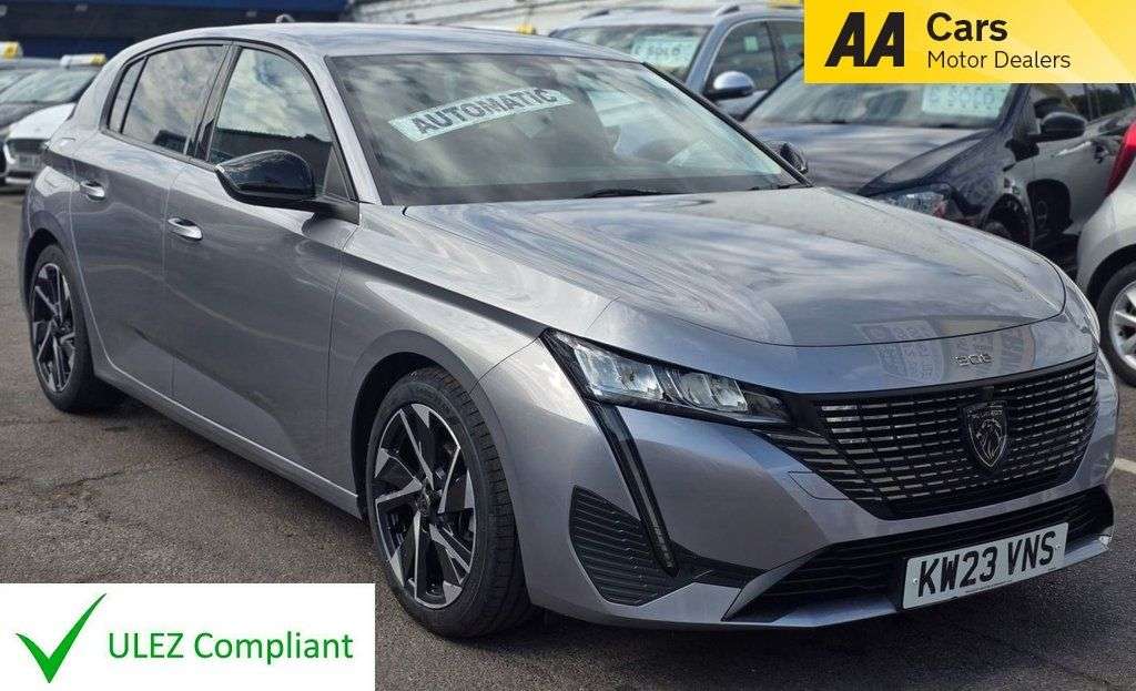 A 2023 PEUGEOT 308 AUTOMATIC 1.2 PureTech Allure Premium Hatchback 5dr Petrol EAT Euro 6 (s/s) A 2023 PEUGEOT 308 AUTOMATIC 1.2 PureTech Allure Premium Hatchback 5dr Petrol EAT Euro 6 (s/s)