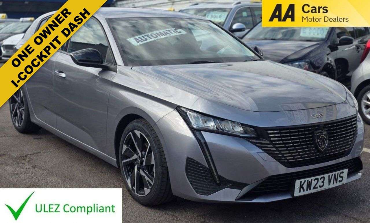 A 2023 PEUGEOT 308 AUTOMATIC 1.2 PureTech Allure Premium Hatchback 5dr Petrol EAT Euro 6 (s/s) A 2023 PEUGEOT 308 AUTOMATIC 1.2 PureTech Allure Premium Hatchback 5dr Petrol EAT Euro 6 (s/s)