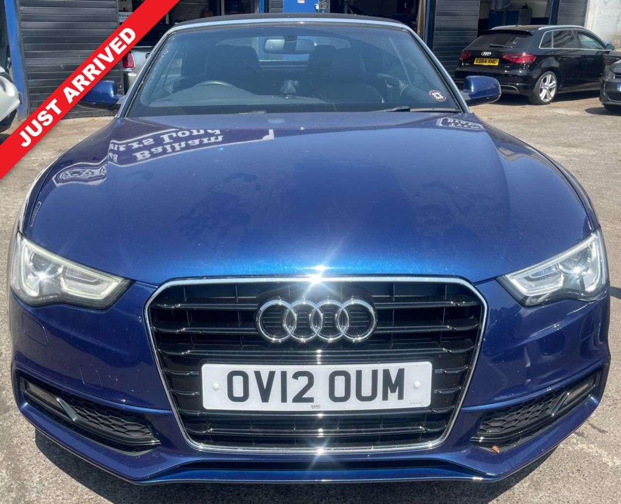 A 2012 AUDI A5 CABRIOLET AUTOMATIC 2.0 TFSI S line Convertible 2dr Petrol Multitronic Euro 5 (s/s) ( A 2012 AUDI A5 CABRIOLET AUTOMATIC 2.0 TFSI S line Convertible 2dr Petrol Multitronic Euro 5 (s/s) (