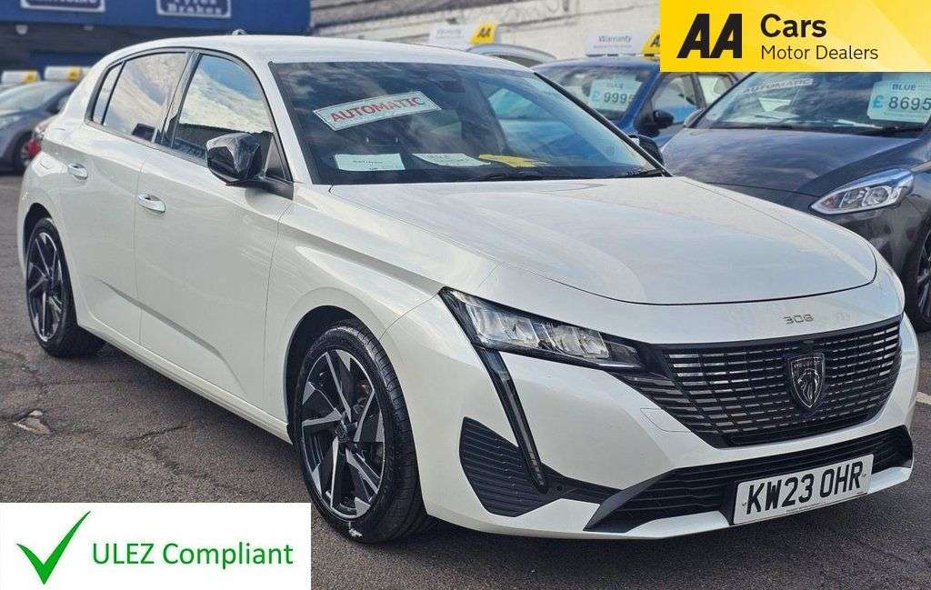A 2023 PEUGEOT 308 1.2 PureTech Allure Premium Hatchback 5dr Petrol EAT Euro 6 (s/s) (130 ps) A 2023 PEUGEOT 308 1.2 PureTech Allure Premium Hatchback 5dr Petrol EAT Euro 6 (s/s) (130 ps)