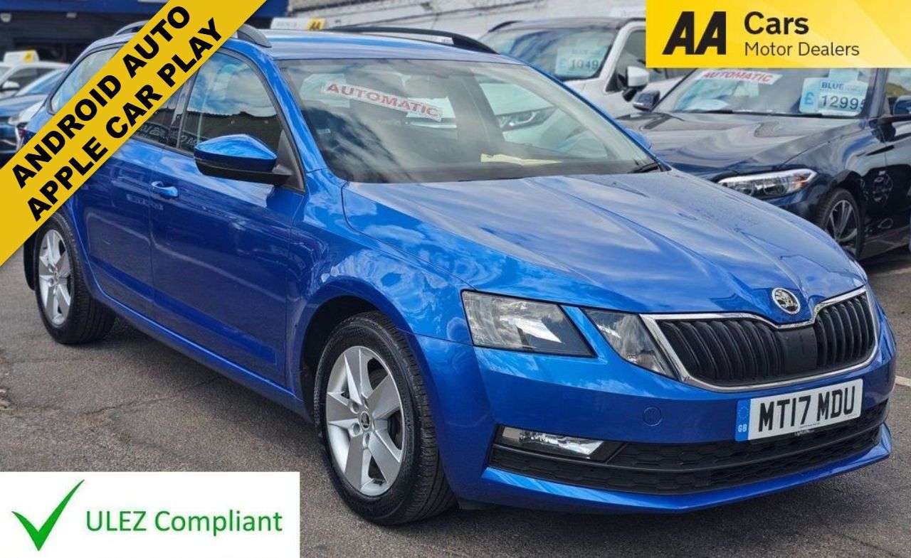 A 2017 SKODA OCTAVIA AUTOMATIC 1.4 TSI SE Estate 5dr Petrol DSG Euro 6 (s/s) (150 ps) ROOF RAILS A 2017 SKODA OCTAVIA AUTOMATIC 1.4 TSI SE Estate 5dr Petrol DSG Euro 6 (s/s) (150 ps) ROOF RAILS