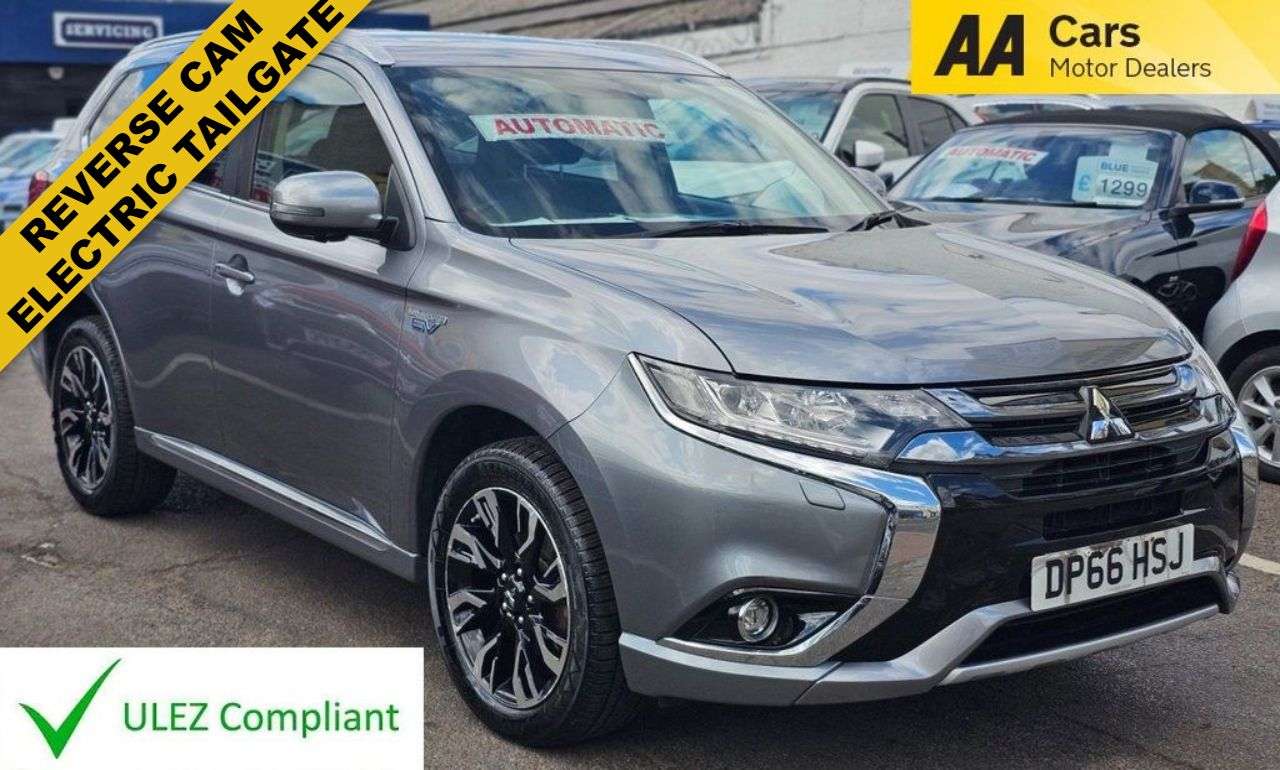 A 2016 MITSUBISHI OUTLANDER AUTOMATIC 2.0h 12kWh 4h SUV 5dr Petrol Plug-in Hybrid CVT 4WD Euro 6 (s/s) A 2016 MITSUBISHI OUTLANDER AUTOMATIC 2.0h 12kWh 4h SUV 5dr Petrol Plug-in Hybrid CVT 4WD Euro 6 (s/s)