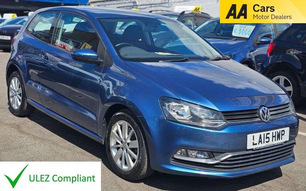 A 2015 VOLKSWAGEN POLO 1.0 BlueMotion Tech SE Hatchback 3dr Petrol Manual Euro 6 (s/s) (60 ps) £20 A 2015 VOLKSWAGEN POLO 1.0 BlueMotion Tech SE Hatchback 3dr Petrol Manual Euro 6 (s/s) (60 ps) £20