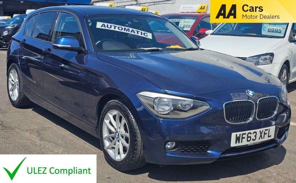 A 2013 BMW 1 SERIES 1.6 118i SE Hatchback 5dr Petrol Auto Euro 6 (s/s) (170 ps) AIR CONDITIONIN A 2013 BMW 1 SERIES 1.6 118i SE Hatchback 5dr Petrol Auto Euro 6 (s/s) (170 ps) AIR CONDITIONIN
