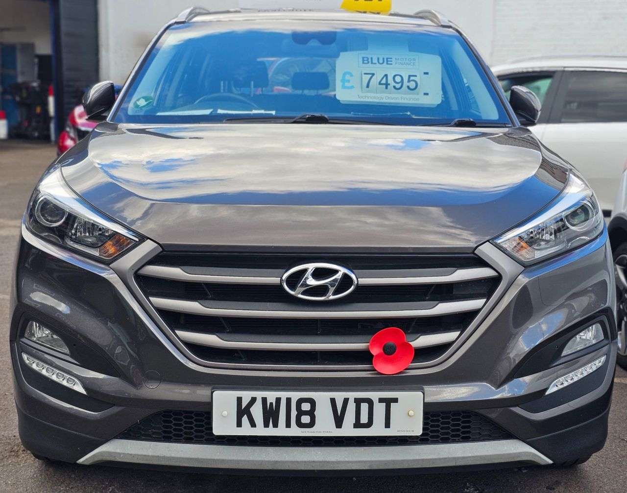A 2018 HYUNDAI TUCSON 1.6 GDi Blue Drive SE Nav SUV 5dr Petrol Manual Euro 6 (s/s) (132 ps) REAR A 2018 HYUNDAI TUCSON 1.6 GDi Blue Drive SE Nav SUV 5dr Petrol Manual Euro 6 (s/s) (132 ps) REAR