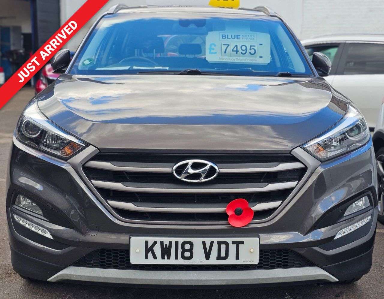 A 2018 HYUNDAI TUCSON 1.6 GDi Blue Drive SE Nav SUV 5dr Petrol Manual Euro 6 (s/s) (132 ps) REAR A 2018 HYUNDAI TUCSON 1.6 GDi Blue Drive SE Nav SUV 5dr Petrol Manual Euro 6 (s/s) (132 ps) REAR