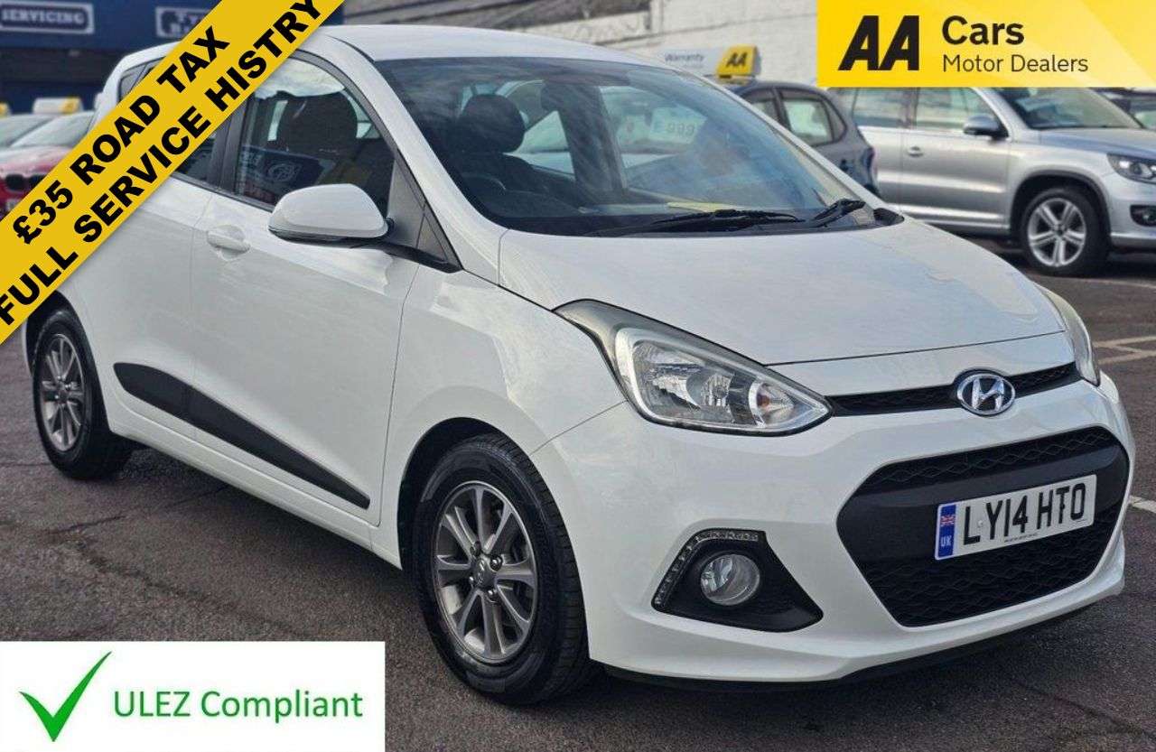 A 2014 HYUNDAI I10 1.2 Premium Hatchback 5dr Petrol Manual Euro 5 (87 ps) FULL SERVICE HISTORY A 2014 HYUNDAI I10 1.2 Premium Hatchback 5dr Petrol Manual Euro 5 (87 ps) FULL SERVICE HISTORY