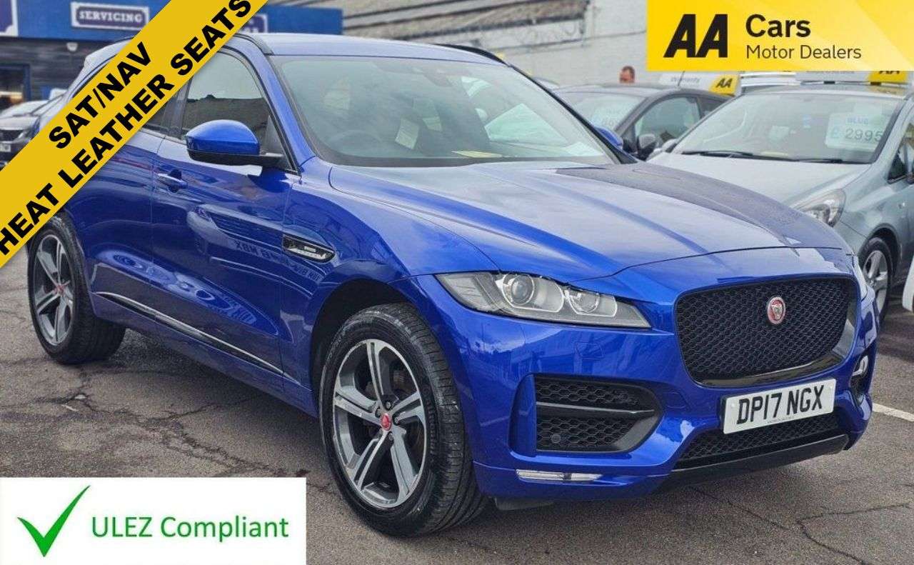 A 2017 JAGUAR F-PACE AUTOMATIC 2.0 P250i R-Sport SUV 5dr Petrol AWD Euro 6 (s/s) (250 ps) FULL L A 2017 JAGUAR F-PACE AUTOMATIC 2.0 P250i R-Sport SUV 5dr Petrol AWD Euro 6 (s/s) (250 ps) FULL L