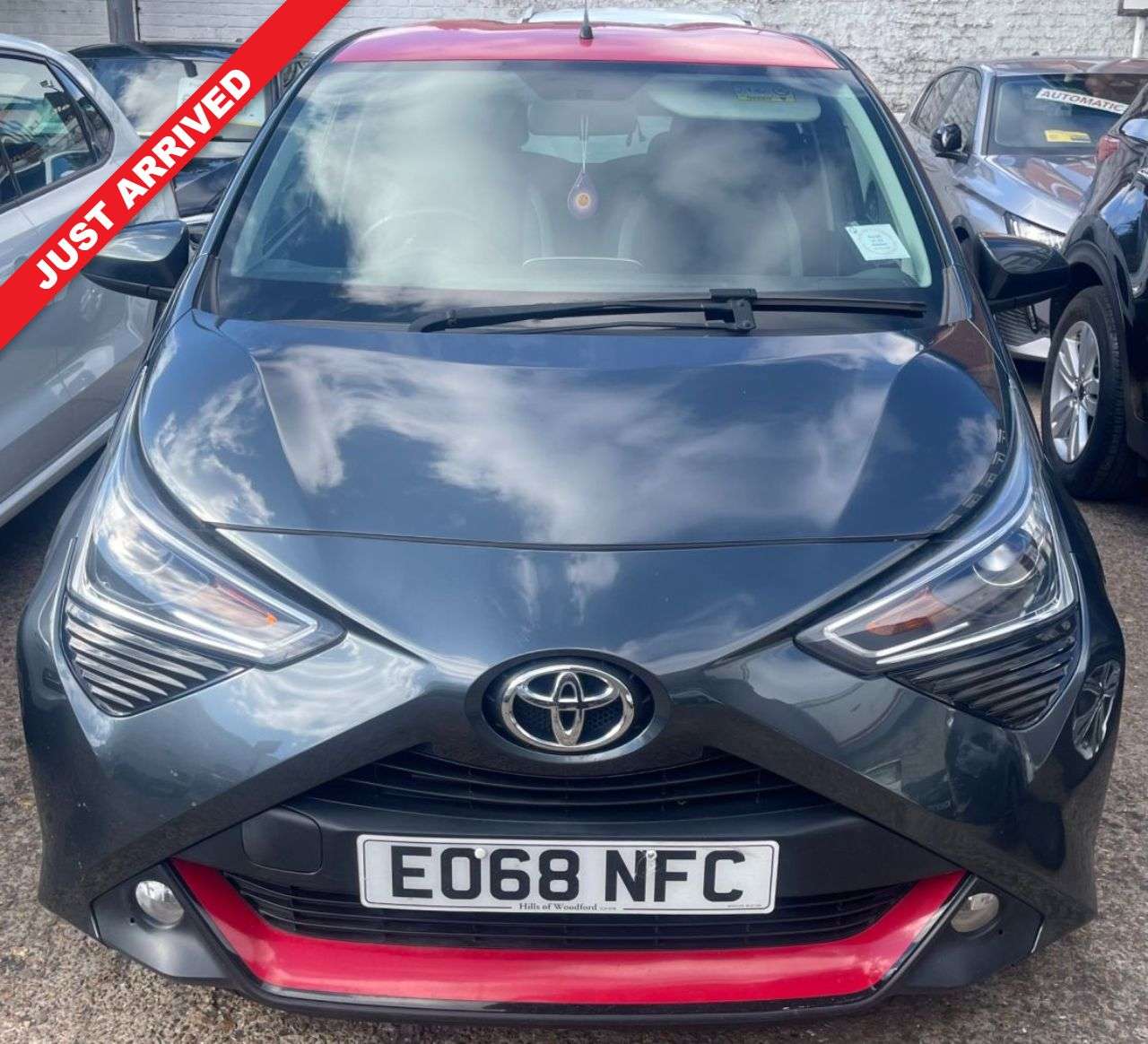A 2018 TOYOTA AYGO AUTOMATIC 1.0 VVT-i x-press Hatchback 5dr Petrol x-shift Euro 6 (71 ps) REA A 2018 TOYOTA AYGO AUTOMATIC 1.0 VVT-i x-press Hatchback 5dr Petrol x-shift Euro 6 (71 ps) REA