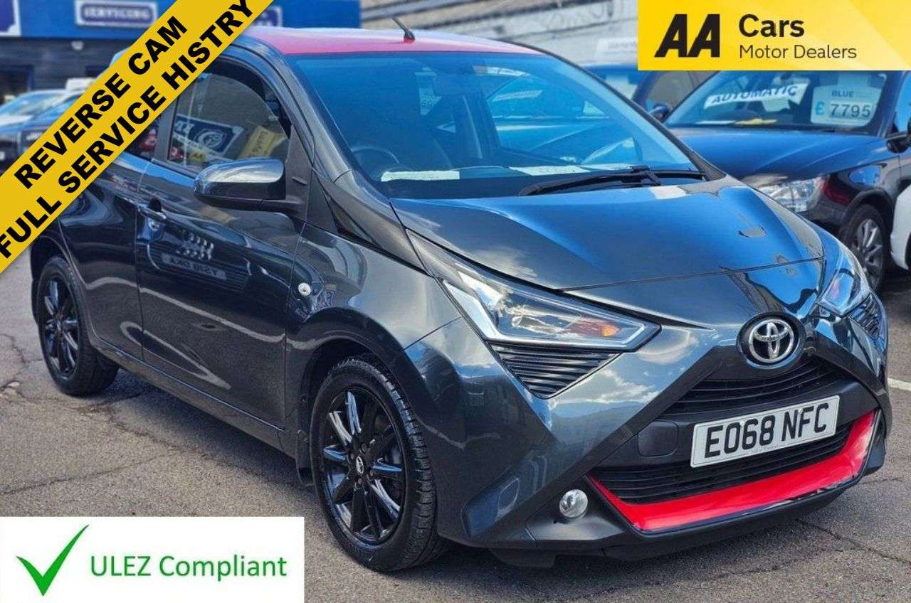 A 2018 TOYOTA AYGO AUTOMATIC 1.0 VVT-i x-press Hatchback 5dr Petrol x-shift Euro 6 (71 ps) REA A 2018 TOYOTA AYGO AUTOMATIC 1.0 VVT-i x-press Hatchback 5dr Petrol x-shift Euro 6 (71 ps) REA