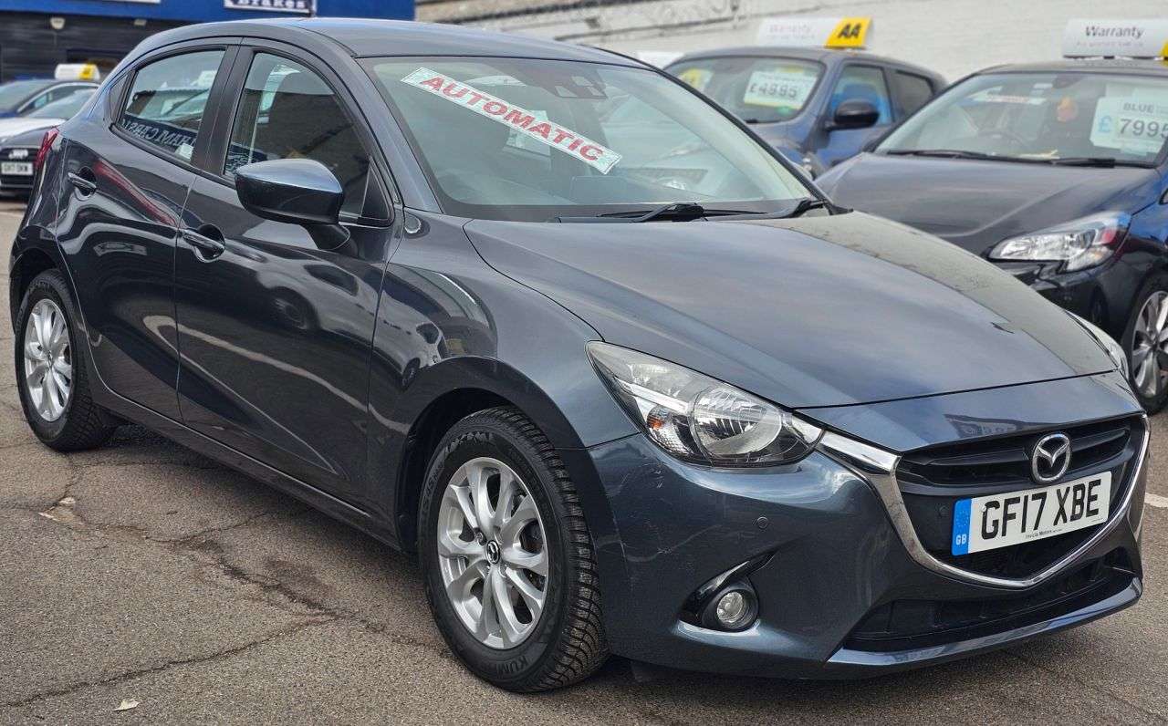A 2017 MAZDA MAZDA2 AUTOMATIC 1.5 SKYACTIV-G SE-L Hatchback 5dr Petrol Euro 6 (s/s) (90 ps) FRO A 2017 MAZDA MAZDA2 AUTOMATIC 1.5 SKYACTIV-G SE-L Hatchback 5dr Petrol Euro 6 (s/s) (90 ps) FRO