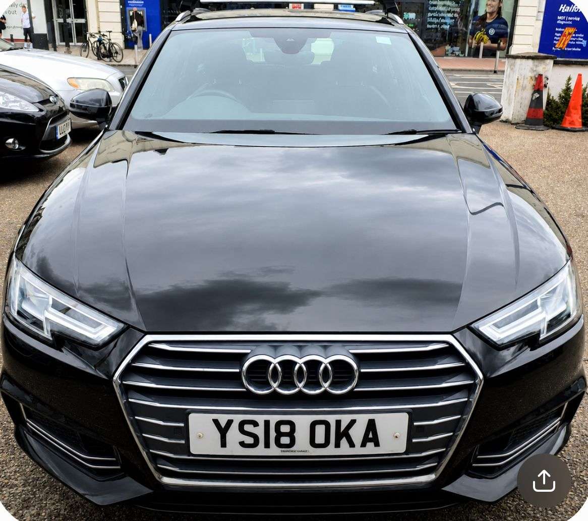 A 2018 AUDI A4 AVANT 1.4 TFSI S line Estate 5dr Petrol S Tronic Euro 6 (s/s) (150 ps) FRONT AND A 2018 AUDI A4 AVANT 1.4 TFSI S line Estate 5dr Petrol S Tronic Euro 6 (s/s) (150 ps) FRONT AND