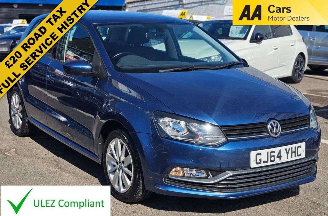 A 2014 VOLKSWAGEN POLO 1.2 TSI BlueMotion Tech SE Hatchback 5dr Petrol Manual Euro 6 (s/s) (90 ps) A 2014 VOLKSWAGEN POLO 1.2 TSI BlueMotion Tech SE Hatchback 5dr Petrol Manual Euro 6 (s/s) (90 ps)