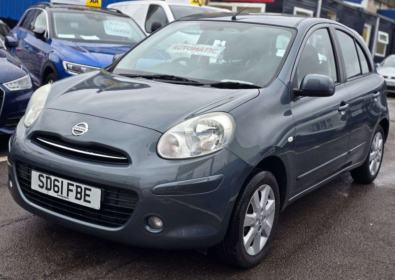 A 2011 NISSAN MICRA AUTOMATIC 1.2 12V Acenta Hatchback 5dr Petrol CVT Euro 5 (80 ps) FULL SERVI A 2011 NISSAN MICRA AUTOMATIC 1.2 12V Acenta Hatchback 5dr Petrol CVT Euro 5 (80 ps) FULL SERVI