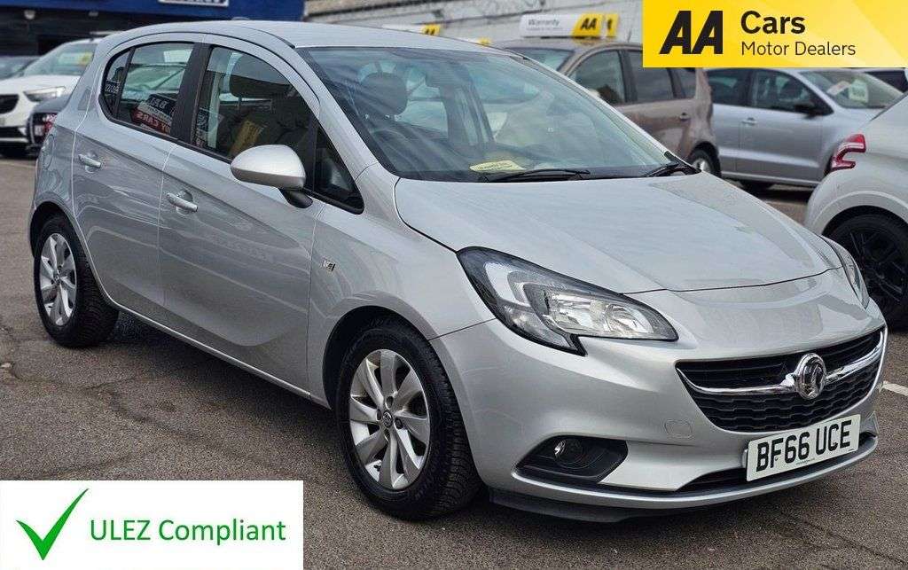 A 2016 VAUXHALL CORSA 1.4i ecoFLEX Design Hatchback 5dr Petrol Manual Euro 6 (90 ps) HEATED SEATS A 2016 VAUXHALL CORSA 1.4i ecoFLEX Design Hatchback 5dr Petrol Manual Euro 6 (90 ps) HEATED SEATS