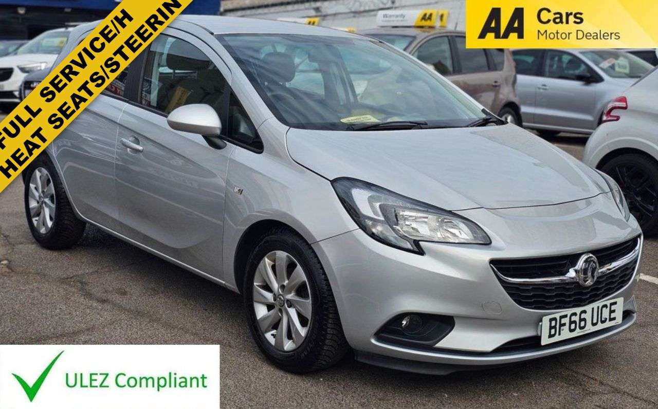 A 2016 VAUXHALL CORSA 1.4i ecoFLEX Design Hatchback 5dr Petrol Manual Euro 6 (90 ps) HEATED SEATS A 2016 VAUXHALL CORSA 1.4i ecoFLEX Design Hatchback 5dr Petrol Manual Euro 6 (90 ps) HEATED SEATS