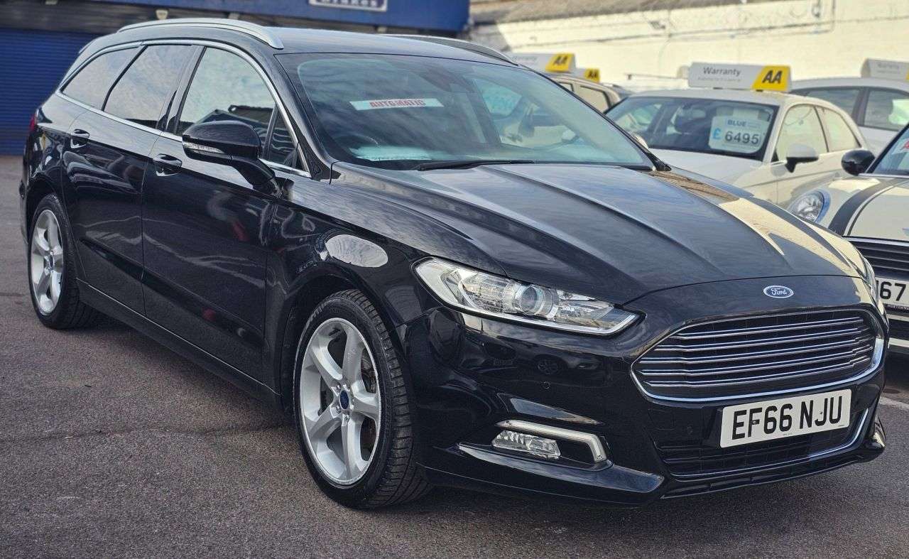 A 2016 FORD MONDEO AUTOMATIC 1.5T EcoBoost Titanium Estate 5dr Petrol Auto Euro 6 (s/s) (160 p A 2016 FORD MONDEO AUTOMATIC 1.5T EcoBoost Titanium Estate 5dr Petrol Auto Euro 6 (s/s) (160 p
