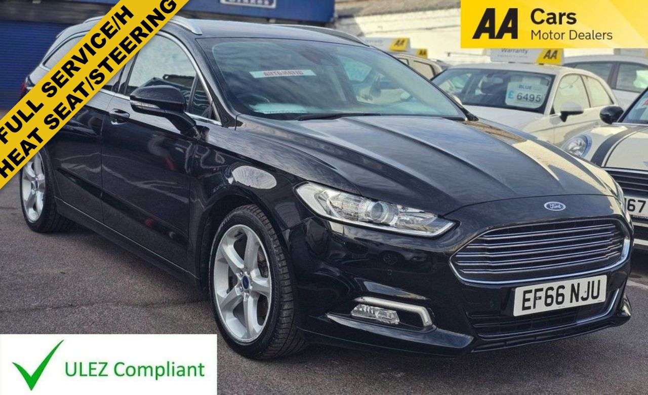A 2016 FORD MONDEO AUTOMATIC 1.5T EcoBoost Titanium Estate 5dr Petrol Auto Euro 6 (s/s) (160 p A 2016 FORD MONDEO AUTOMATIC 1.5T EcoBoost Titanium Estate 5dr Petrol Auto Euro 6 (s/s) (160 p
