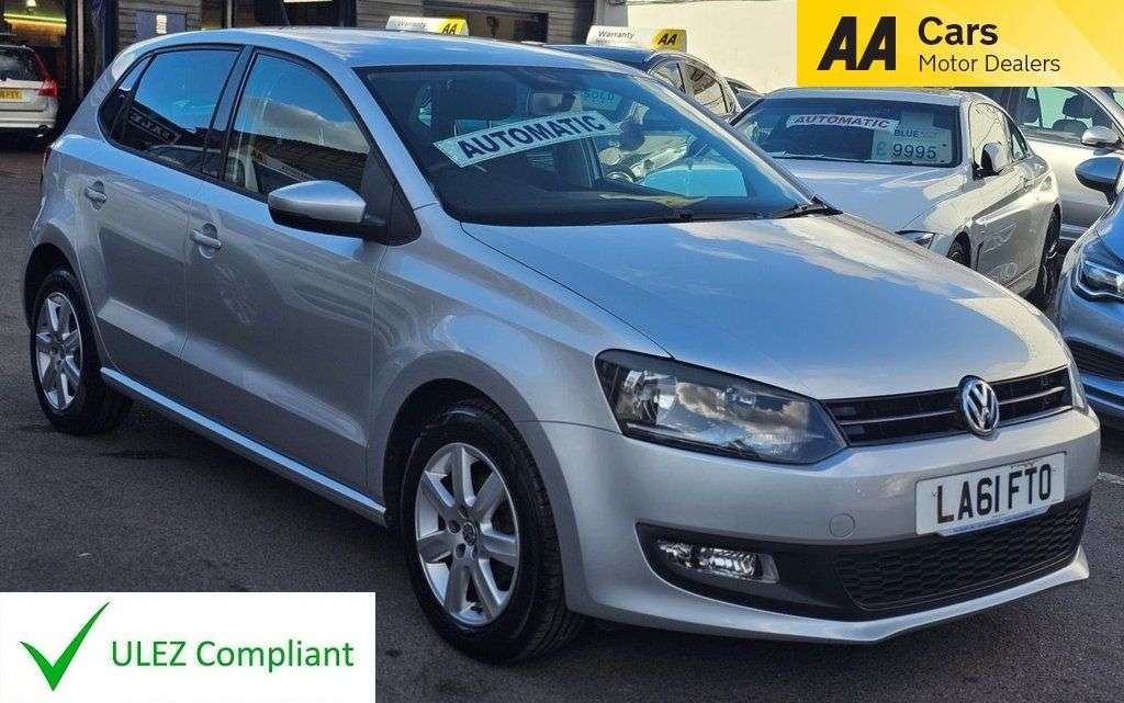 A 2012 VOLKSWAGEN POLO AUTOMATIC 1.4 Match Hatchback 5dr Petrol DSG Euro 5 (85 ps) FULL SERVICE HI A 2012 VOLKSWAGEN POLO AUTOMATIC 1.4 Match Hatchback 5dr Petrol DSG Euro 5 (85 ps) FULL SERVICE HI