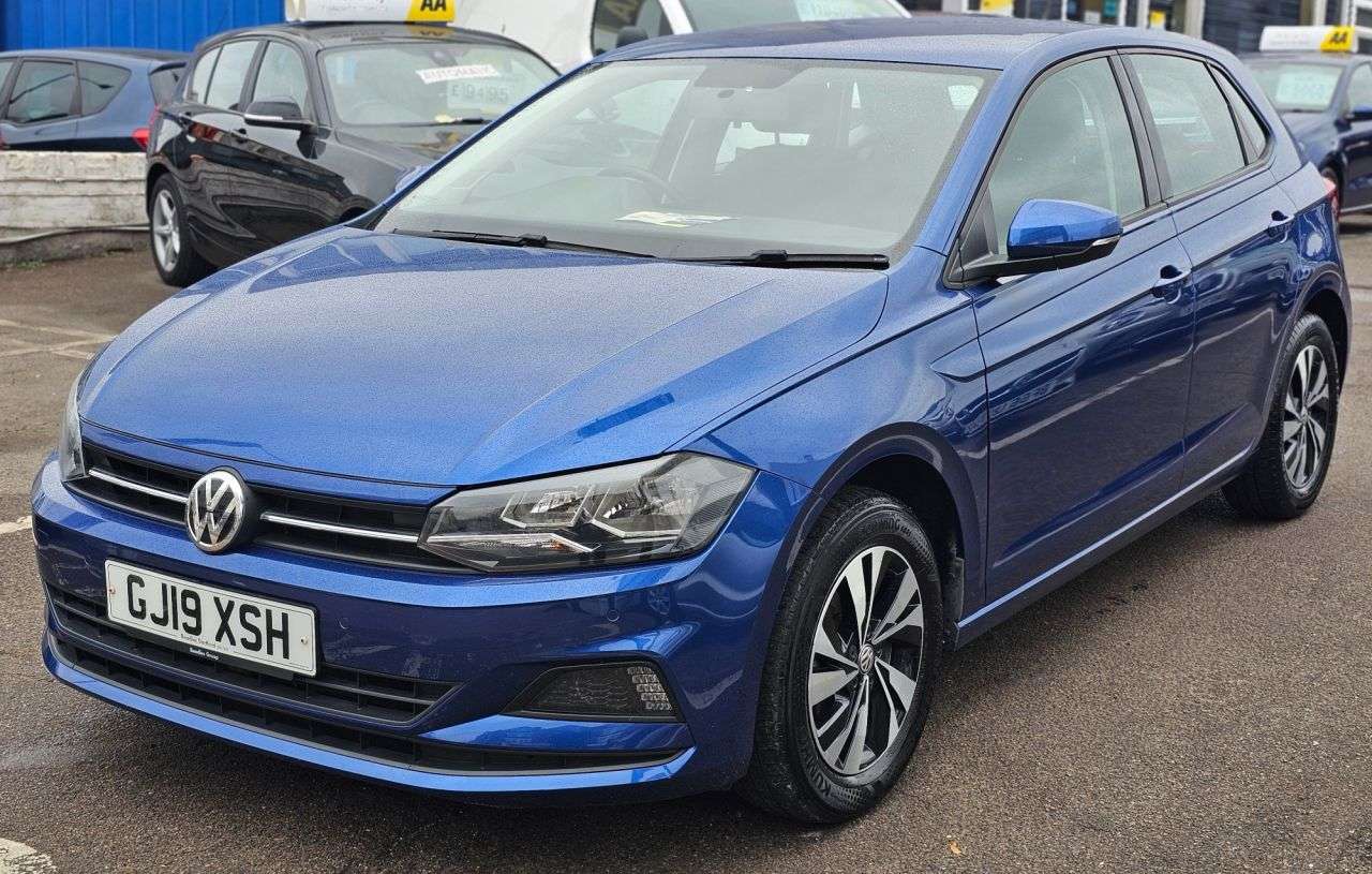 A 2019 VOLKSWAGEN POLO 1.0 TSI GPF SE Hatchback 5dr Petrol Manual Euro 6 (s/s) (95 ps) MOT 27/06/2 A 2019 VOLKSWAGEN POLO 1.0 TSI GPF SE Hatchback 5dr Petrol Manual Euro 6 (s/s) (95 ps) MOT 27/06/2