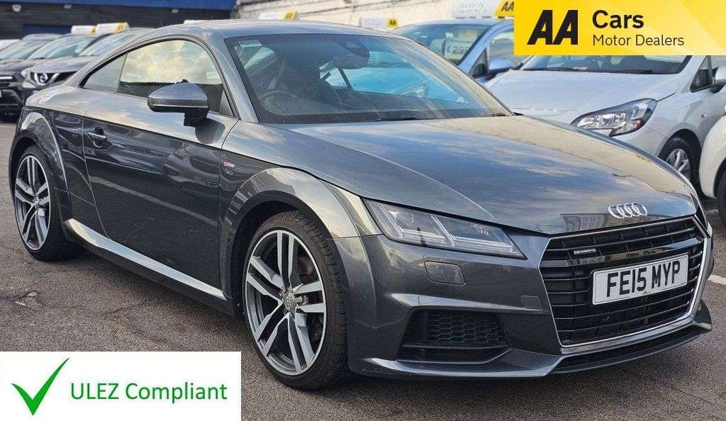 A 2015 AUDI TT AUTOMATIC 2.0 TFSI S line Coupe 3dr Petrol S Tronic quattro Euro 6 (s/s) (2 A 2015 AUDI TT AUTOMATIC 2.0 TFSI S line Coupe 3dr Petrol S Tronic quattro Euro 6 (s/s) (2