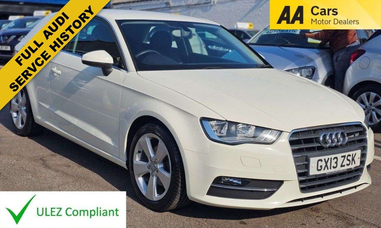 A 2013 AUDI A3 1.4 TFSI Sport Hatchback 3dr Petrol Manual Euro 5 (s/s) (122 ps) £35 ROAD T A 2013 AUDI A3 1.4 TFSI Sport Hatchback 3dr Petrol Manual Euro 5 (s/s) (122 ps) £35 ROAD T