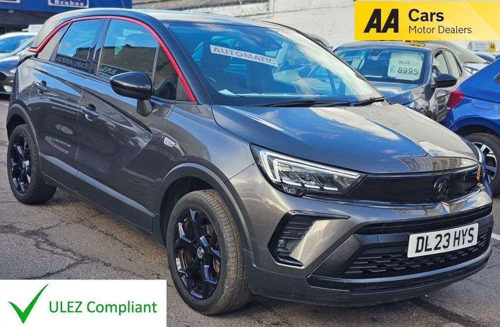 A 2023 VAUXHALL CROSSLAND AUTOMATIC 1.2 Turbo GS SUV 5dr Petrol Auto Euro 6 (s/s) (130 ps) BLUETOOTH, A 2023 VAUXHALL CROSSLAND AUTOMATIC 1.2 Turbo GS SUV 5dr Petrol Auto Euro 6 (s/s) (130 ps) BLUETOOTH,