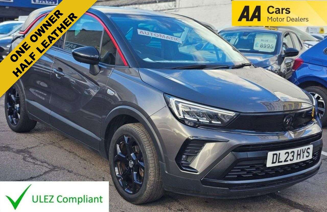 A 2023 VAUXHALL CROSSLAND AUTOMATIC 1.2 Turbo GS SUV 5dr Petrol Auto Euro 6 (s/s) (130 ps) BLUETOOTH, A 2023 VAUXHALL CROSSLAND AUTOMATIC 1.2 Turbo GS SUV 5dr Petrol Auto Euro 6 (s/s) (130 ps) BLUETOOTH,