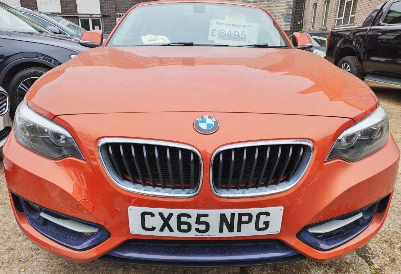 A 2015 BMW 2 SERIES 1.5 218i Sport Coupe 2dr Petrol Manual Euro 6 (s/s) (136 ps) FULL LEATHER I A 2015 BMW 2 SERIES 1.5 218i Sport Coupe 2dr Petrol Manual Euro 6 (s/s) (136 ps) FULL LEATHER I