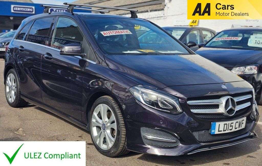 A 2015 MERCEDES-BENZ B CLASS AUTOMATIC 1.6 B200 Sport MPV 5dr Petrol 7G-DCT Euro 6 (s/s) (156 ps) PANORA A 2015 MERCEDES-BENZ B CLASS AUTOMATIC 1.6 B200 Sport MPV 5dr Petrol 7G-DCT Euro 6 (s/s) (156 ps) PANORA