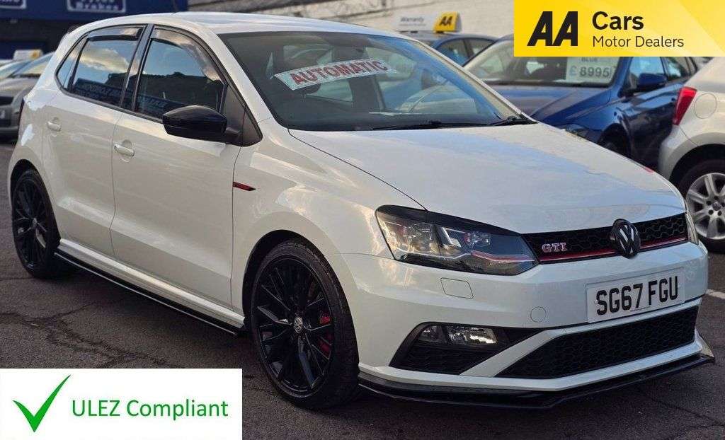 A 2017 VOLKSWAGEN POLO AUTOMATIC 1.8 TSI GTI Hatchback 5dr Petrol DSG Euro 6 (s/s) (192 ps) MOT 14 A 2017 VOLKSWAGEN POLO AUTOMATIC 1.8 TSI GTI Hatchback 5dr Petrol DSG Euro 6 (s/s) (192 ps) MOT 14