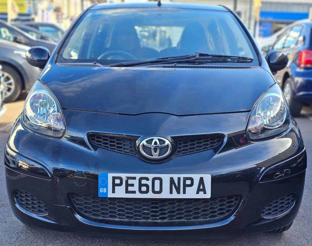 A 2010 TOYOTA AYGO 1.0 VVT-i Black Hatchback 5dr Petrol Manual Euro 4 (AC) (67 bhp) ONLY £20 R A 2010 TOYOTA AYGO 1.0 VVT-i Black Hatchback 5dr Petrol Manual Euro 4 (AC) (67 bhp) ONLY £20 R